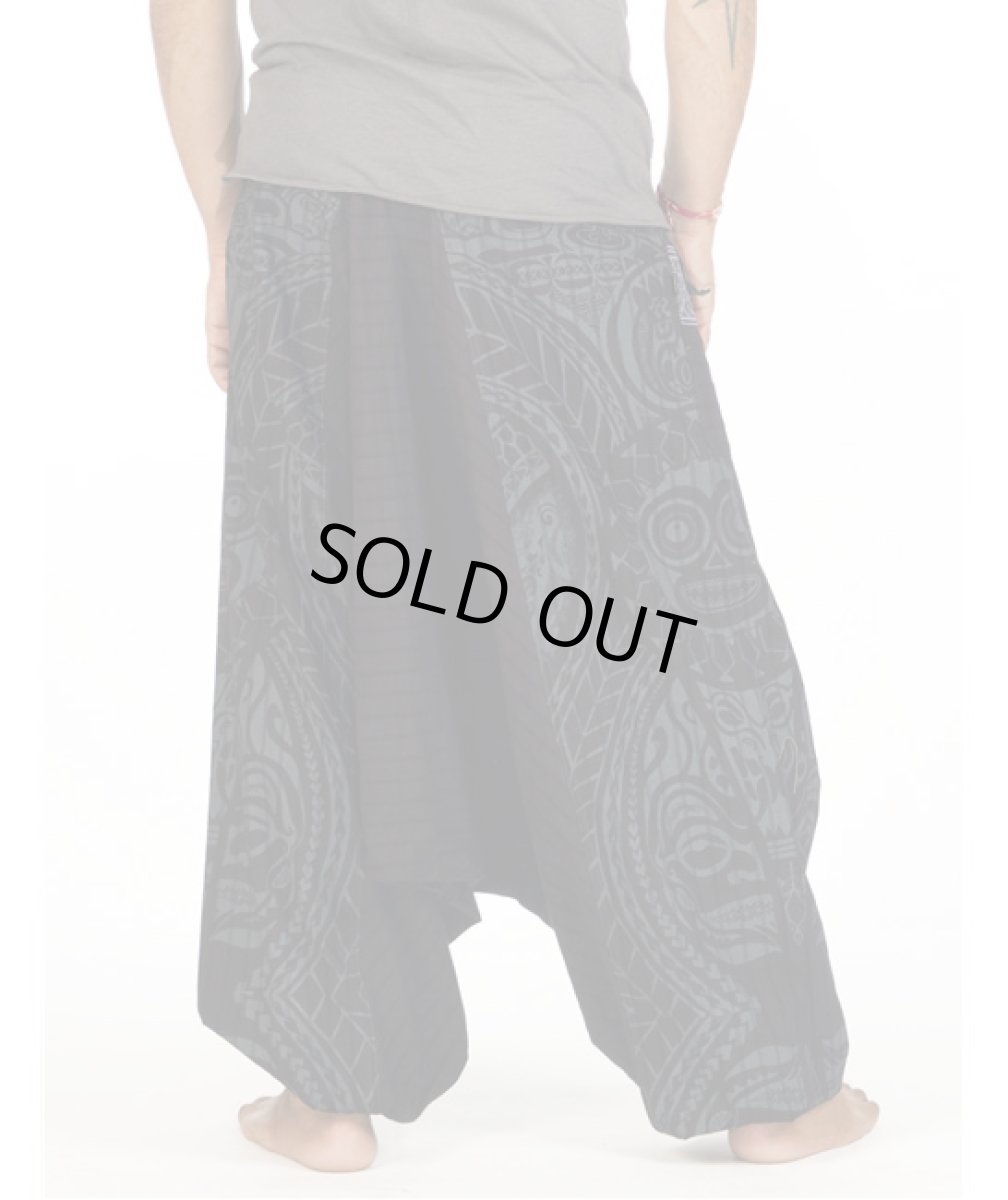 画像3: PSYLO メンズ・パンツ「Long Necka / ブラック」 (3)