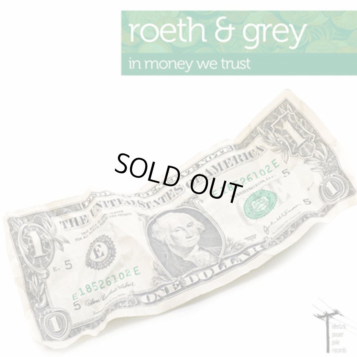 画像1: CD「ROETH & GREY / In Money We Trust」【テック・サイケデリック・ミニマル】 (1)