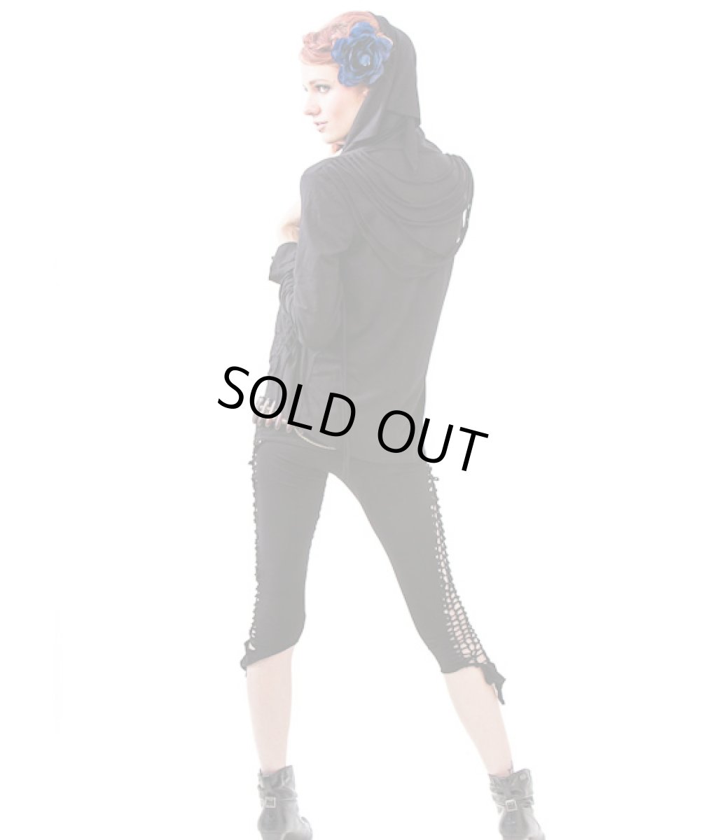 画像4: KAYO - Anime Clothing「ストリング・カーディガン/ブラック」 (4)