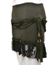 画像2: KAYO - Anime Clothing スカート「Gypsy Diamond Skirt／オリーブ」 (2)