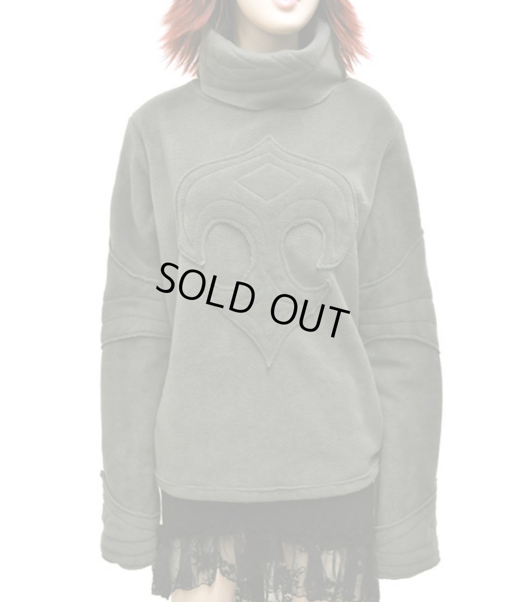 画像2: KAYO - Anime Clothing プルオーバー「Tribal Fleece Top／グリーン」 (2)