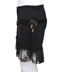 画像2: KAYO - Anime Clothing スカート「Gypsy Diamond Skirt／ブラック」 (2)