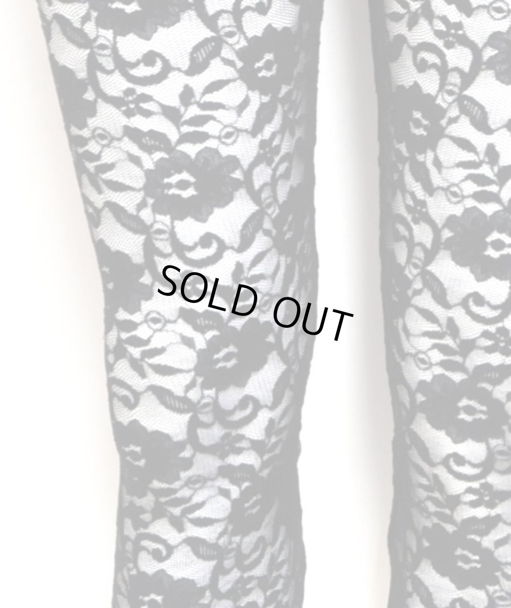 画像2: KAYO - Anime Clothing レディース・レースレギンス/ブラック (2)