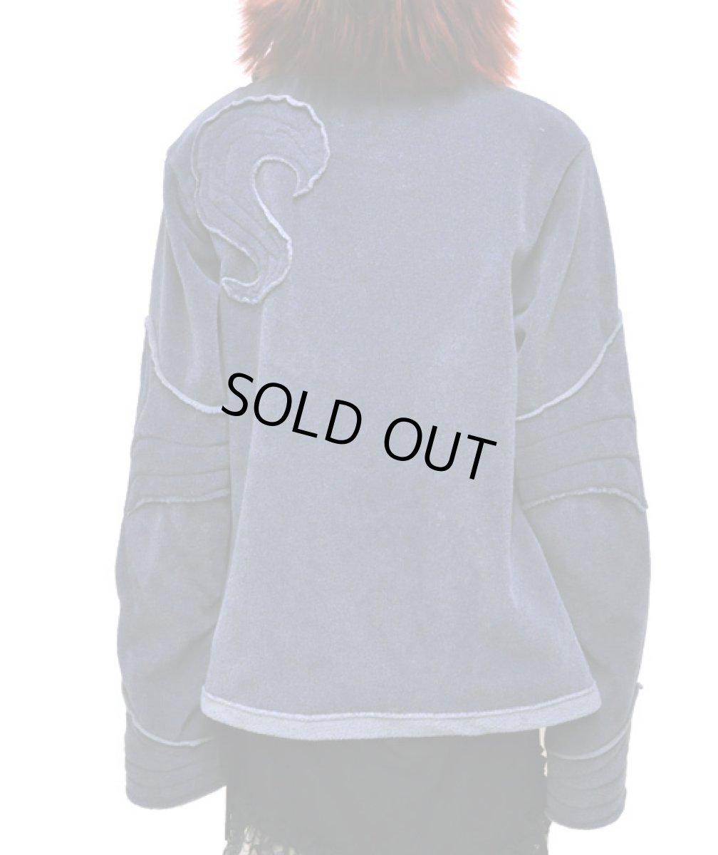 画像3: KAYO - Anime Clothing プルオーバー「Tribal Fleece Top/ネイビー」 (3)