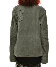 画像4: KAYO - Anime Clothing プルオーバー「Tribal Fleece Top／グリーン」 (4)