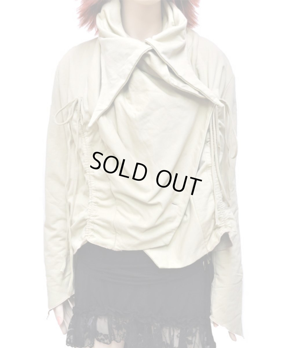 画像5: KAYO - Anime Clothing レディース・ジャケット「upside down 2 way jacket/サンドカーキ」 (5)