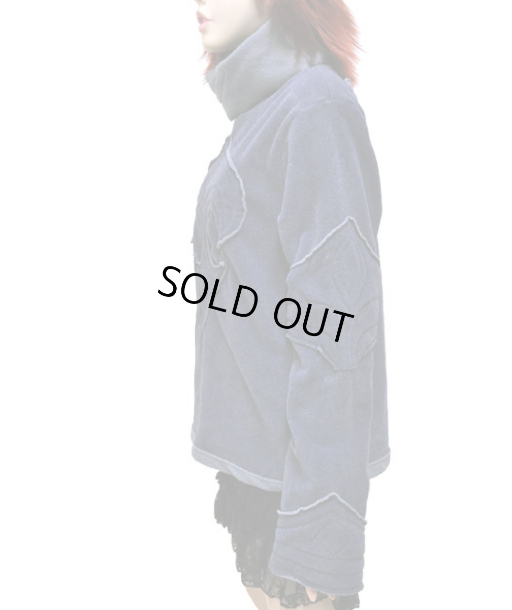 画像2: KAYO - Anime Clothing プルオーバー「Tribal Fleece Top/ネイビー」 (2)