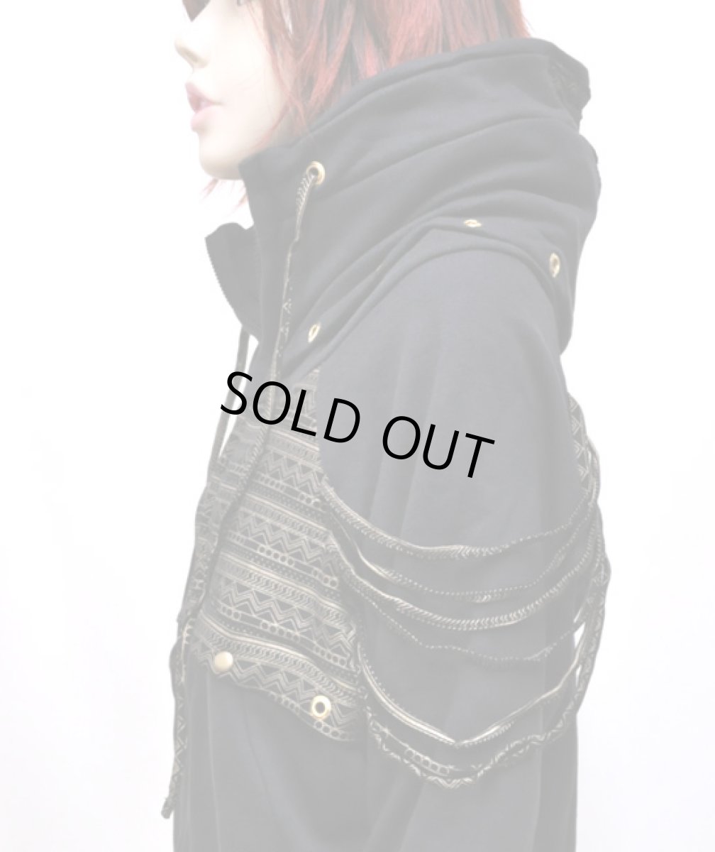 画像5: KAYO - Anime Clothing レディース・パーカー/ブラック (5)