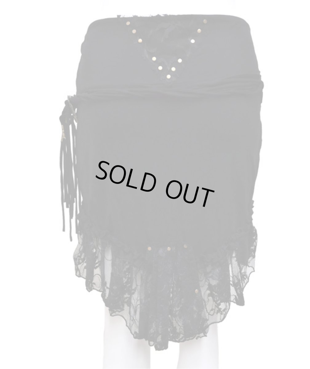 画像3: KAYO - Anime Clothing スカート「Gypsy Diamond Skirt/ブラック」 (3)