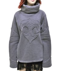 画像1: KAYO - Anime Clothing プルオーバー「Tribal Fleece Top／グレー」 (1)