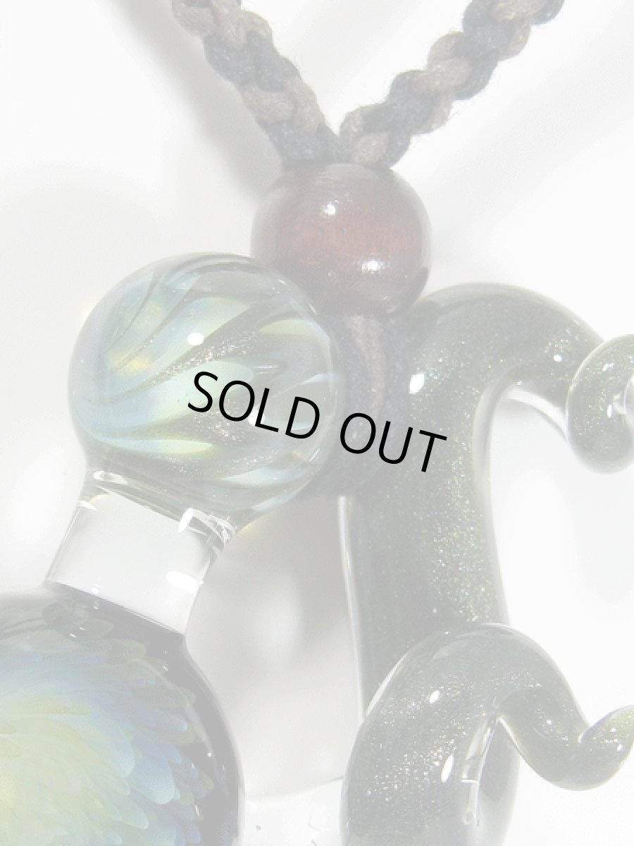 画像3: DRAGON PIPE ガラスヘッド・ペンダント (3)