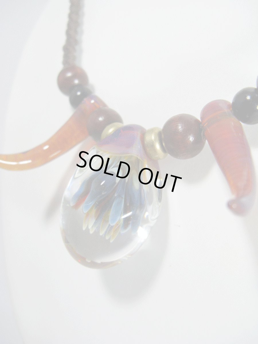 画像2: DRAGON PIPE ガラスヘッド・ペンダント (2)