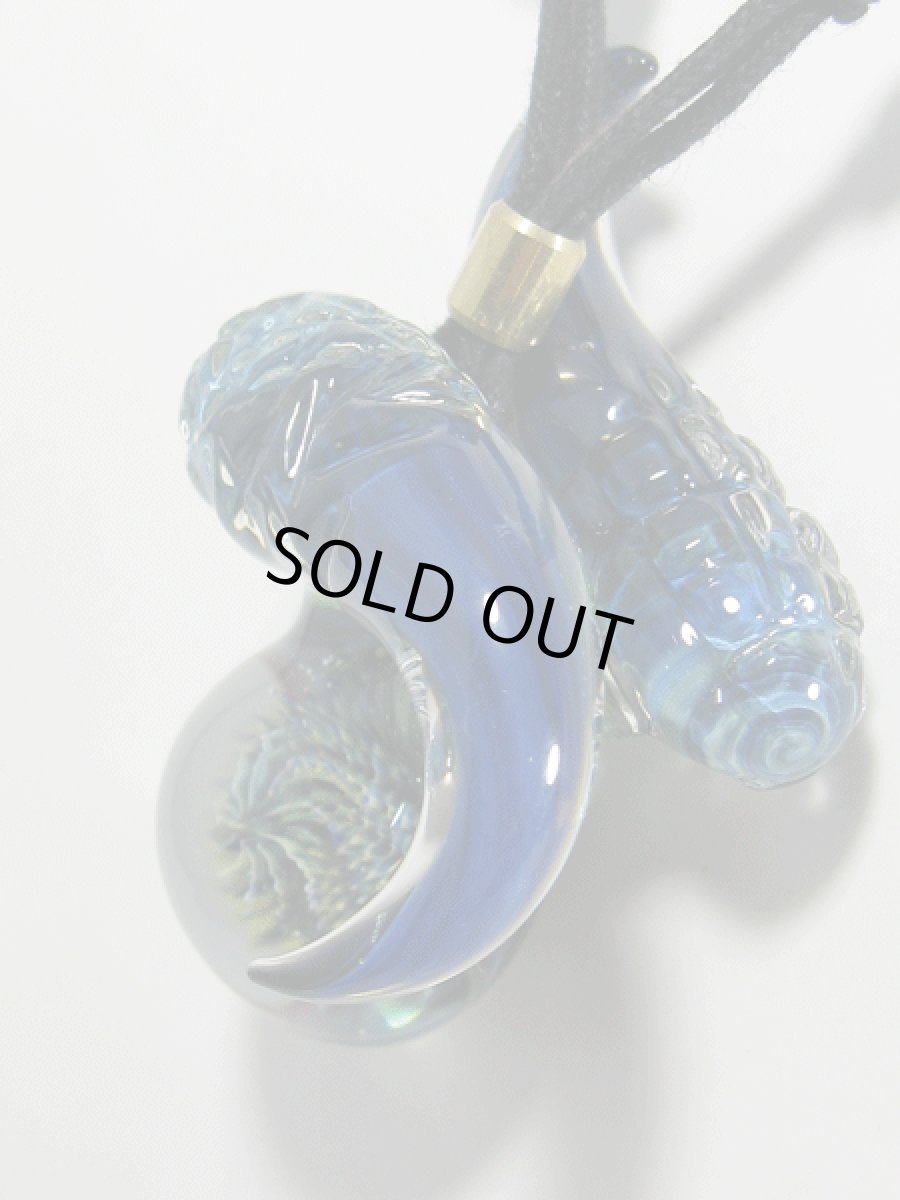 画像2: DRAGON PIPE ガラスヘッド・ペンダント (2)