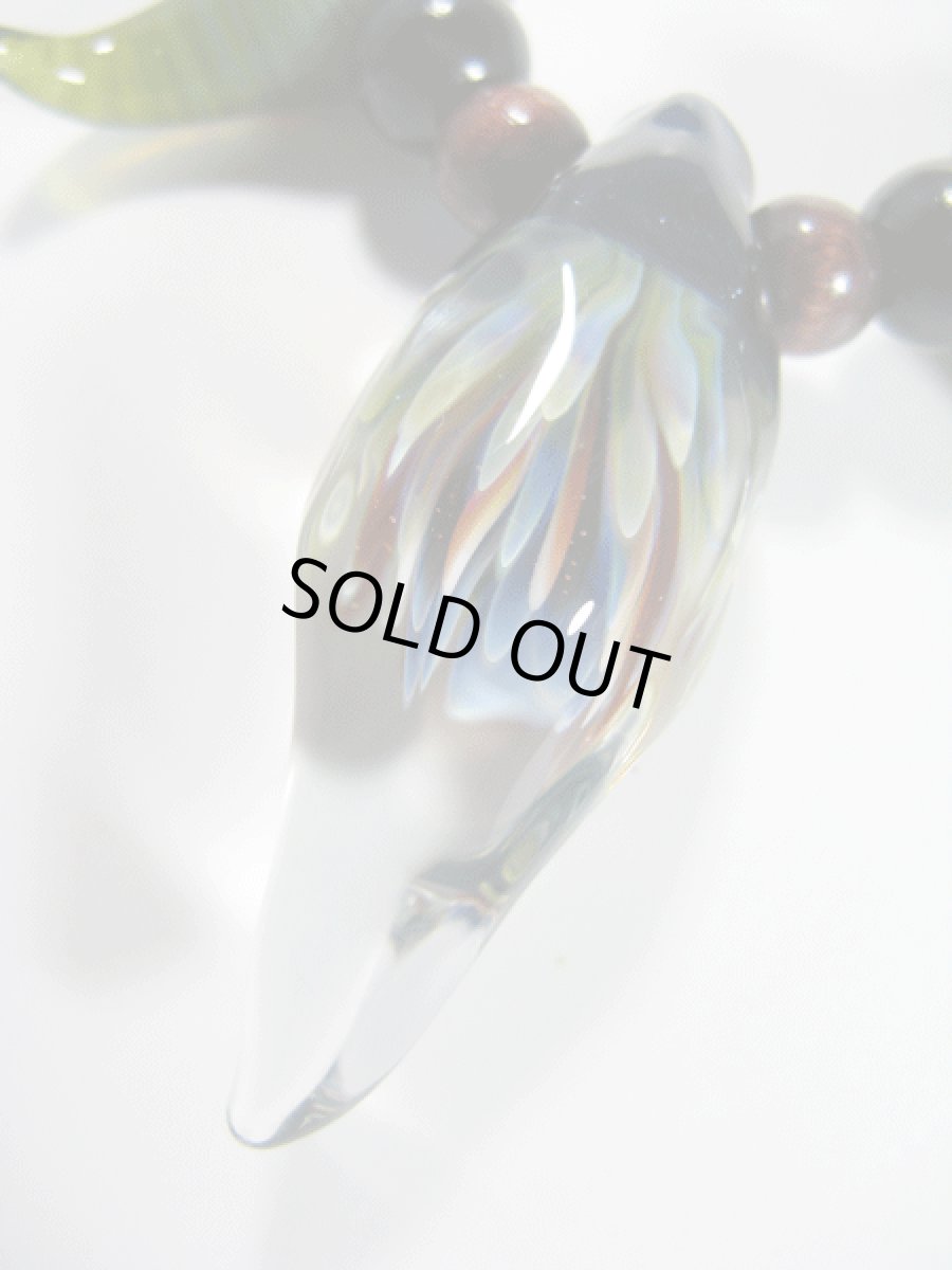 画像2: DRAGON PIPE ガラスヘッド・ペンダント (2)