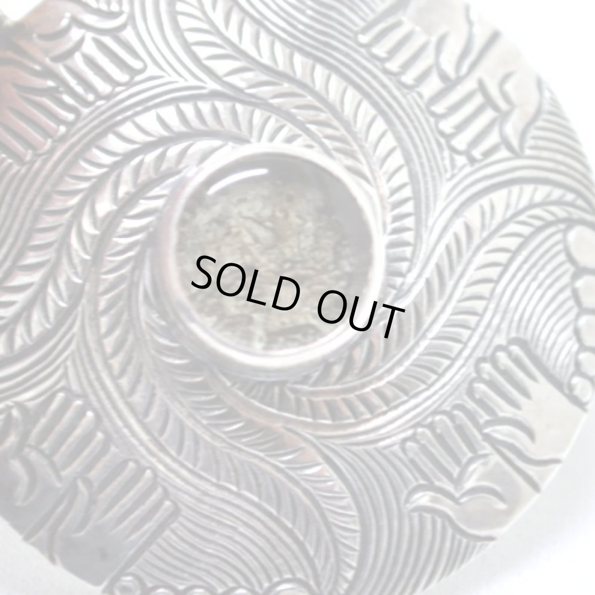 画像4: SHANTI RIOT ペンダントヘッド(革ひも付き)/モルダバイト手のひらまんだらP (4)