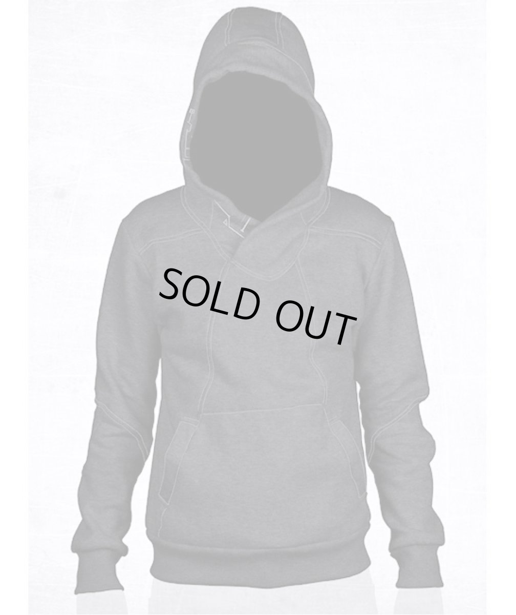 画像2: PLAZMA メンズ・プルオーバー・パーカー「Tron / マリンゴ」 (2)