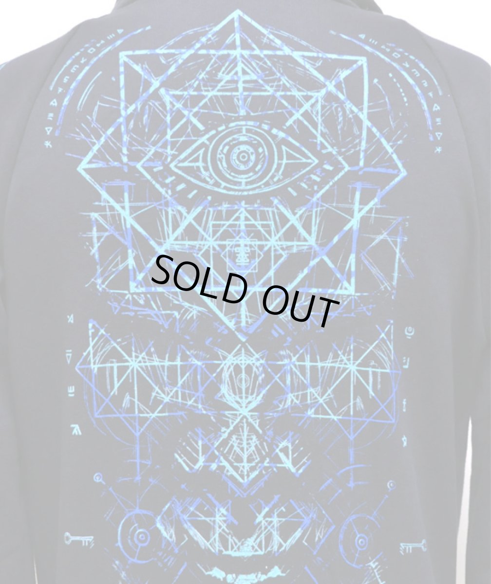 画像4: PLAZMA メンズ・ジップアップ・パーカー「Emet / ダークネイビー」 (4)