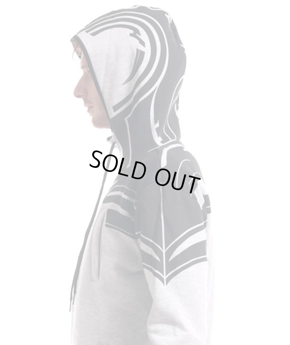 画像3: PLAZMA メンズ・プルオーバー・パーカー「Armor / メランジ」 (3)