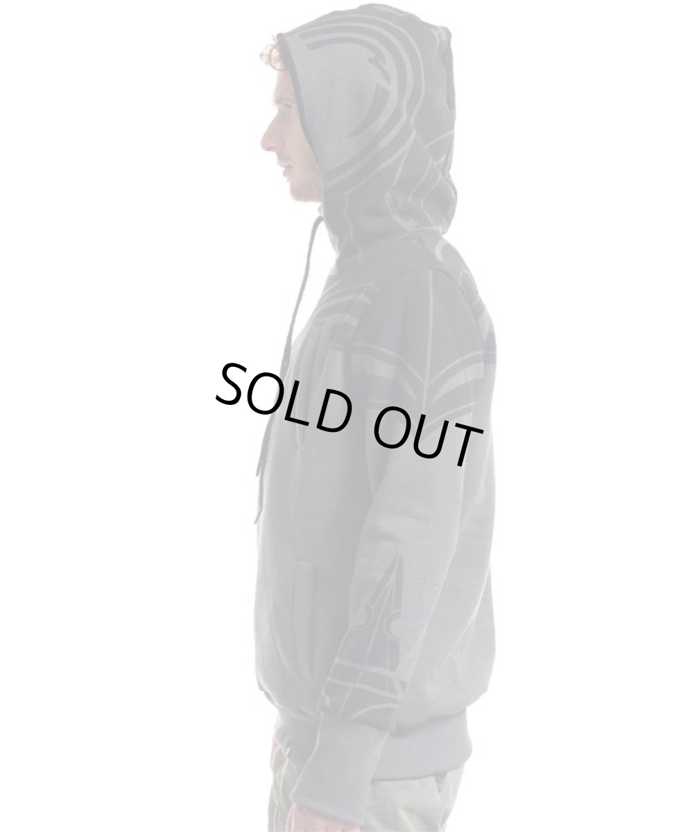 画像2: PLAZMA メンズ・プルオーバーパーカー「Armor / チャコール」 (2)