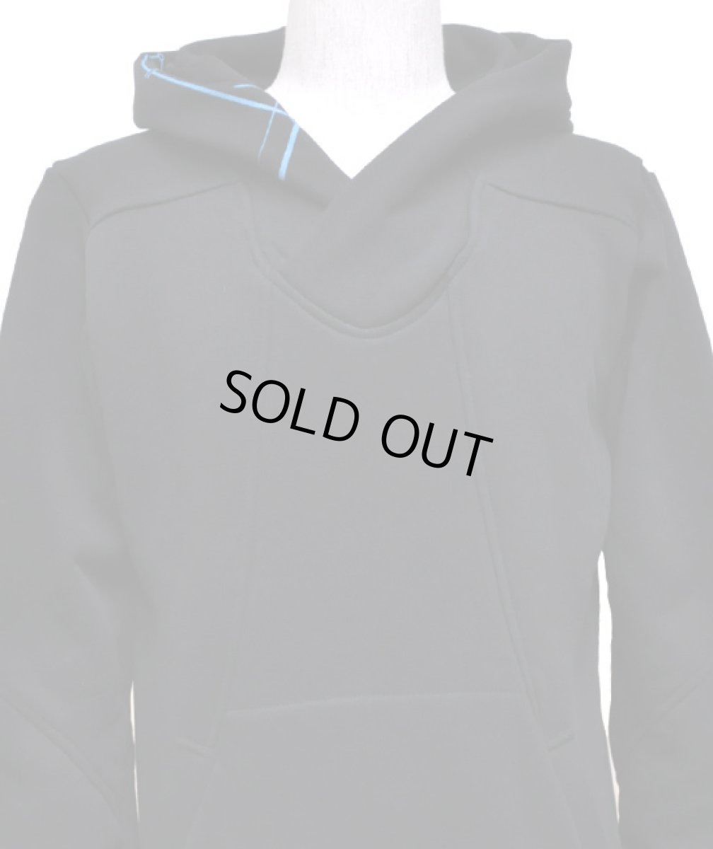 画像3: PLAZMA メンズ・プルオーバー・パーカー「Tron / ブラック」 (3)