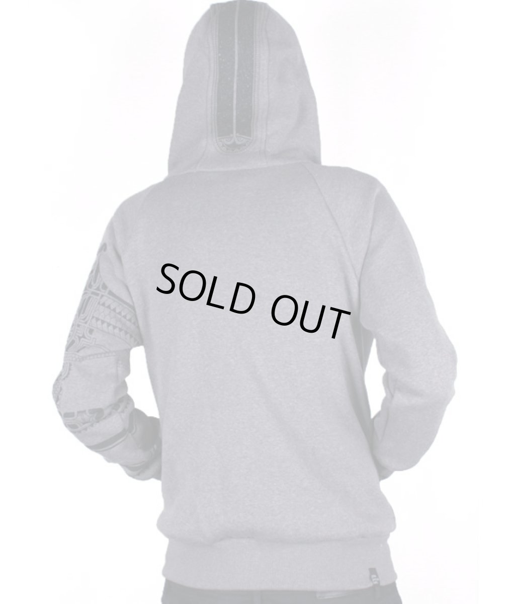 画像4: PLAZMA メンズ・ジップアップ・パーカー「Mauri / チャコール」 (4)