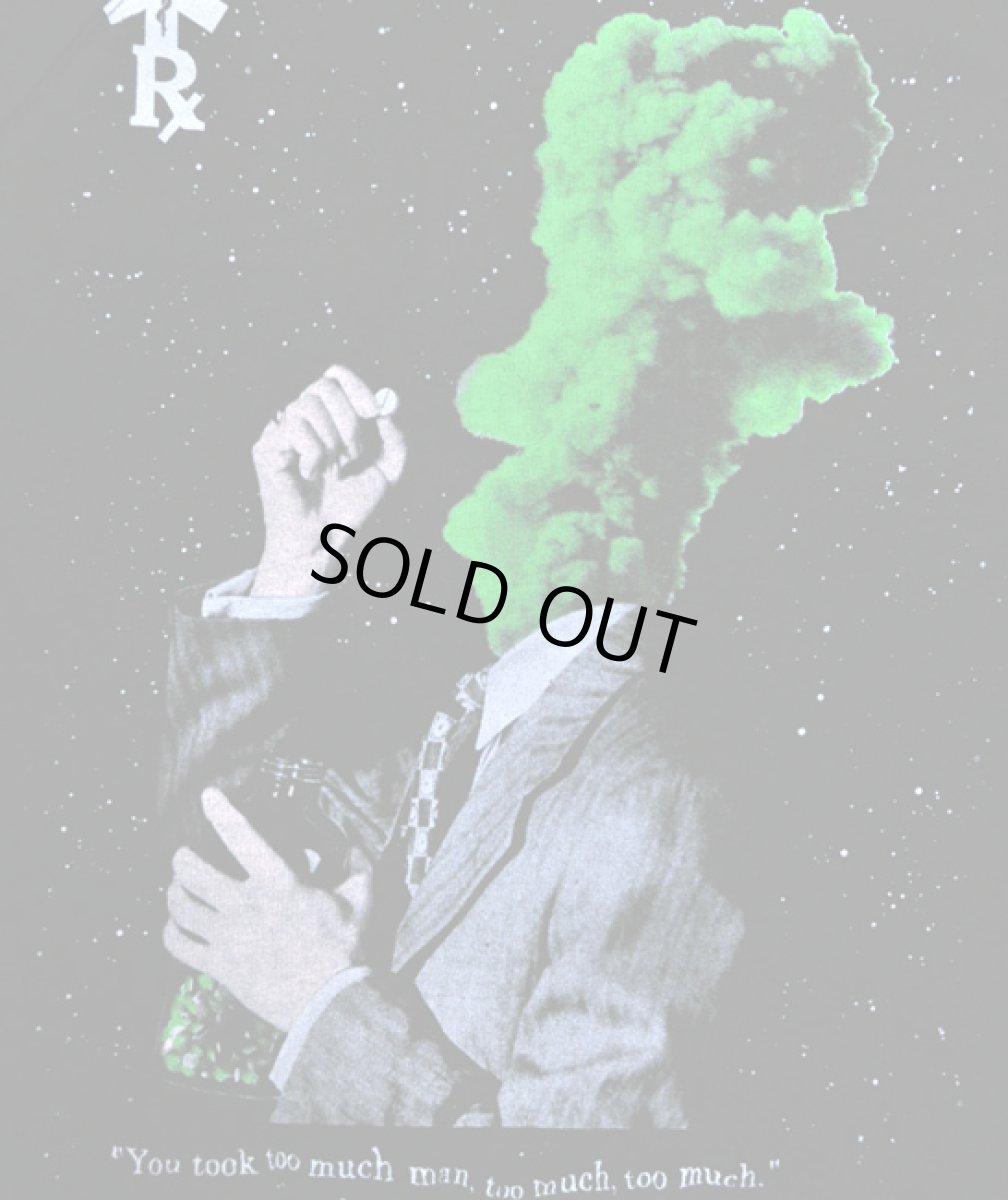 画像2: PLAZMA メンズ・スウェット・プルオーバー「Smart Pills / ブラック」 (2)