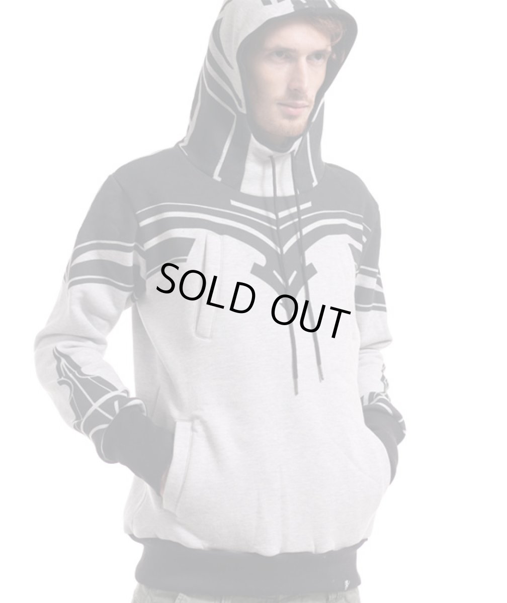 画像2: PLAZMA メンズ・プルオーバー・パーカー「Armor / メランジ」 (2)