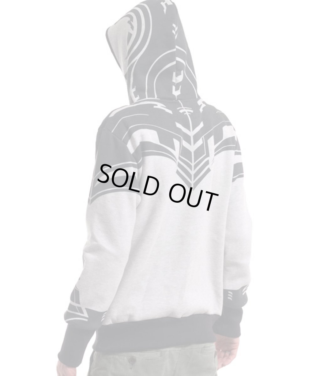 画像4: PLAZMA メンズ・プルオーバー・パーカー「Armor / メランジ」 (4)