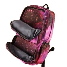 画像5: GALAXY BAGS（ギャラクシーバッグ）ラージサイズ ／ピンク&レッド (5)