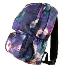 画像2: GALAXY BAGS（ギャラクシーバッグ）ラージサイズ ／パープルミックス (2)