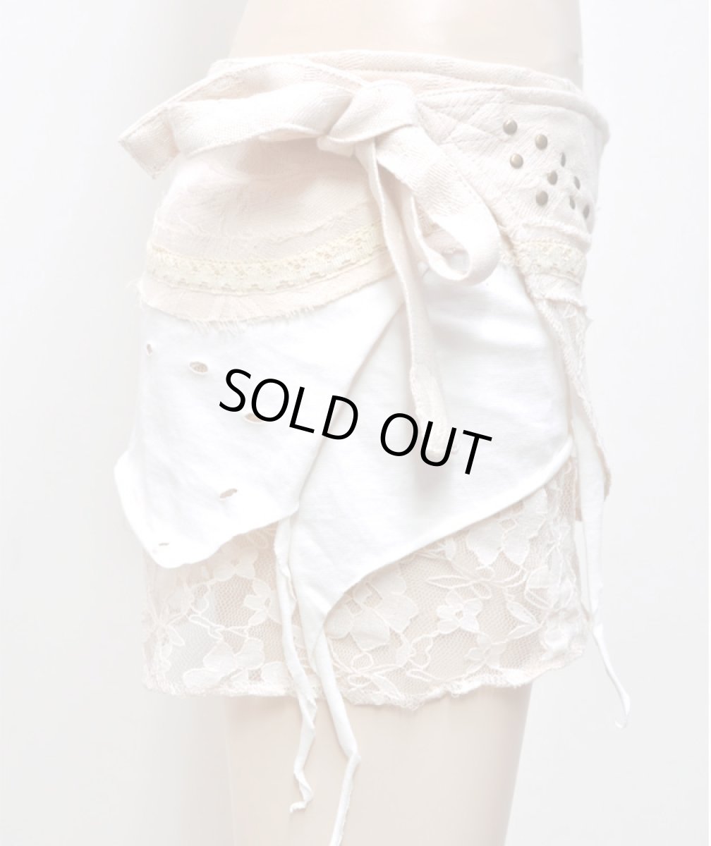 画像3: FREE SPIRIT レディース・スカート「Fairly Skirt / ピンクベージュ×ホワイト」 (3)