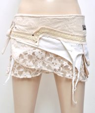 画像1: FREE SPIRIT レディース・スカート「Fairly Skirt / ピンクベージュ×ホワイト」 (1)