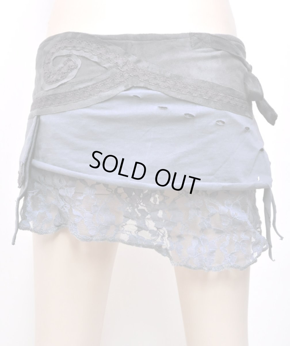 画像4: FREE SPIRIT レディース・スカート「Fairly Skirt / グレー×ライトグレー」 (4)