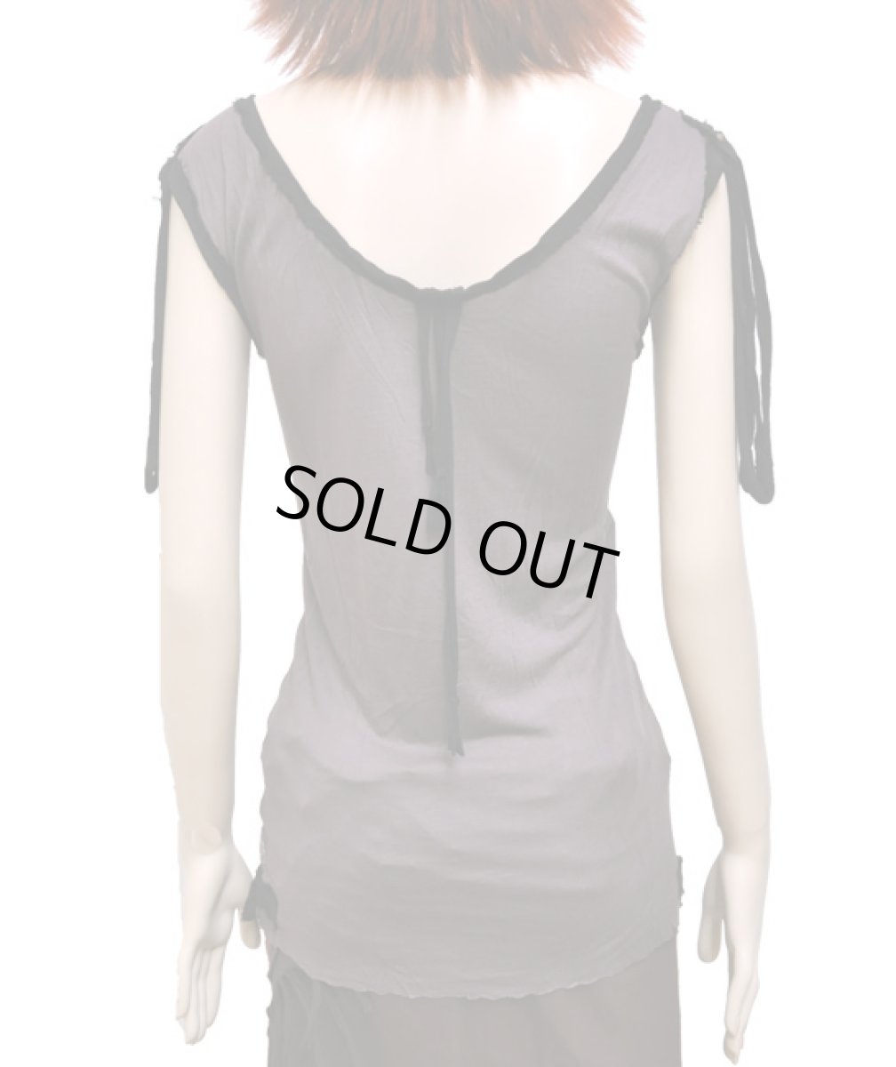 画像4: FREE SPIRIT レディース・ノースリーブ「RAY / ブラウン×ライトブラウン」 (4)