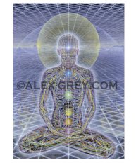 画像2: ALEX GREY ポスター「Theologue - Special Edition Detail」 (2)