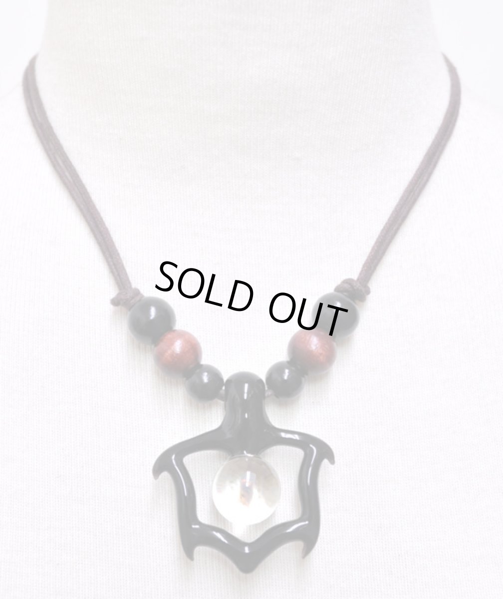 画像3: DRAGON PIPE ガラスヘッド・ペンダント/トライバルオパール (3)