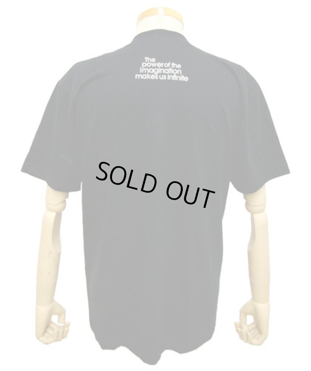 画像4: IMAGINARY FOUNDATION メンズTシャツ「Infinite/ブラック」 (4)