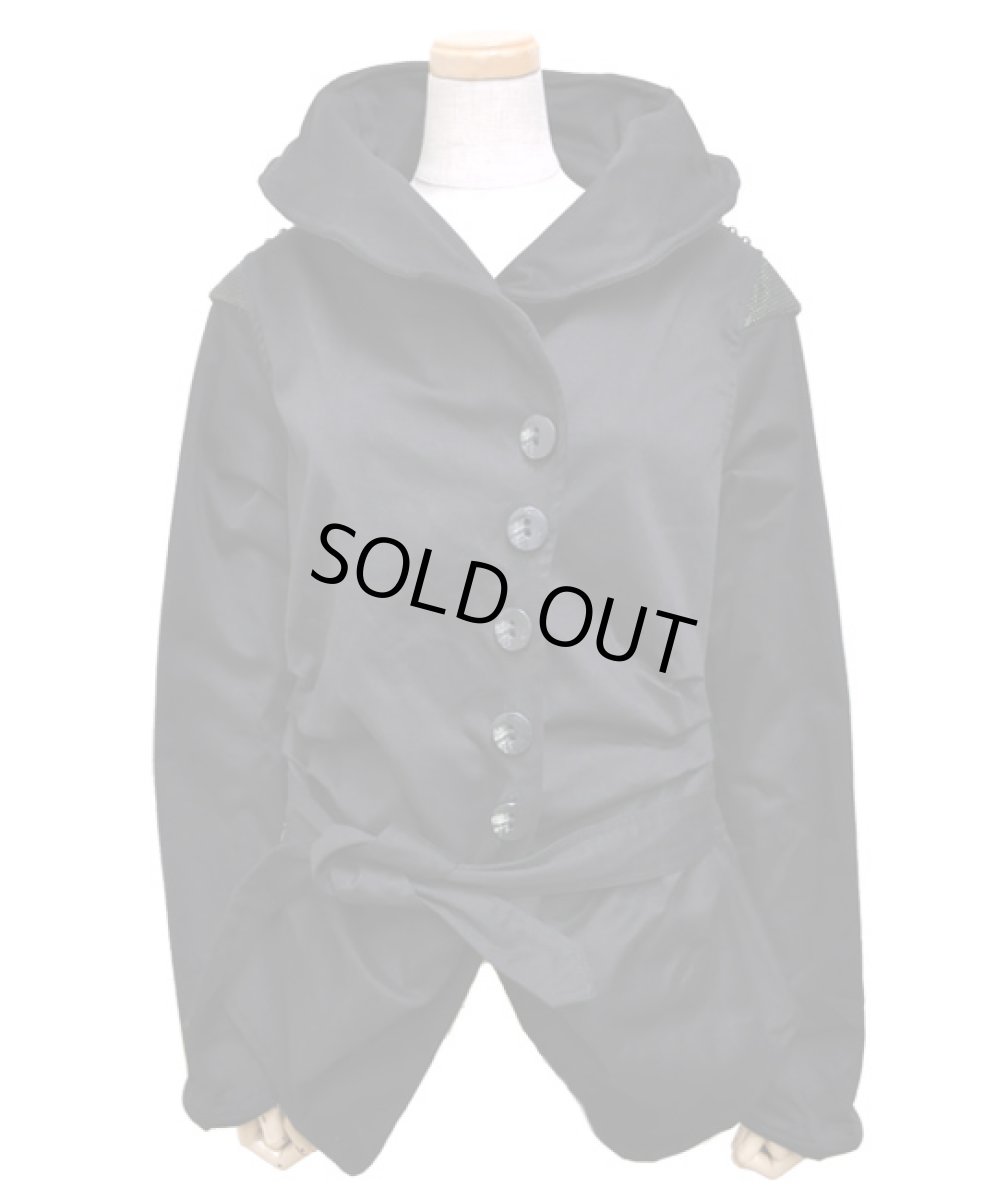 画像2: PSYLO レディース・ジャケット「Lak Jacket / ブラック」 (2)