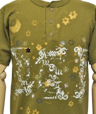 画像2: NETTAIYA メンズ・ヘンリーネック・染めTシャツ (2)