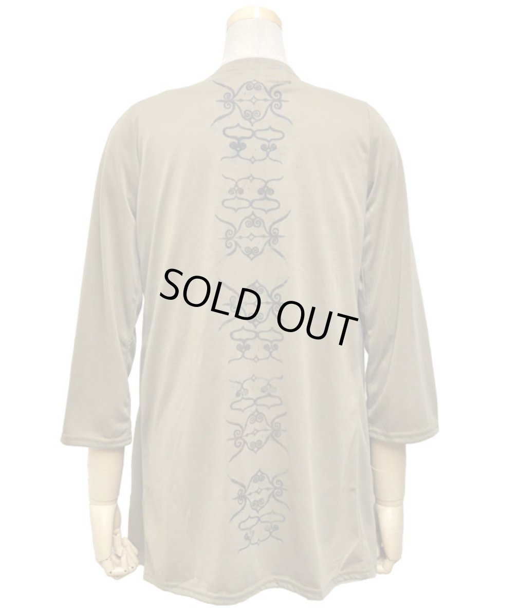 画像3: NETTAIYA 七分袖・カーディガン/カーキ (3)