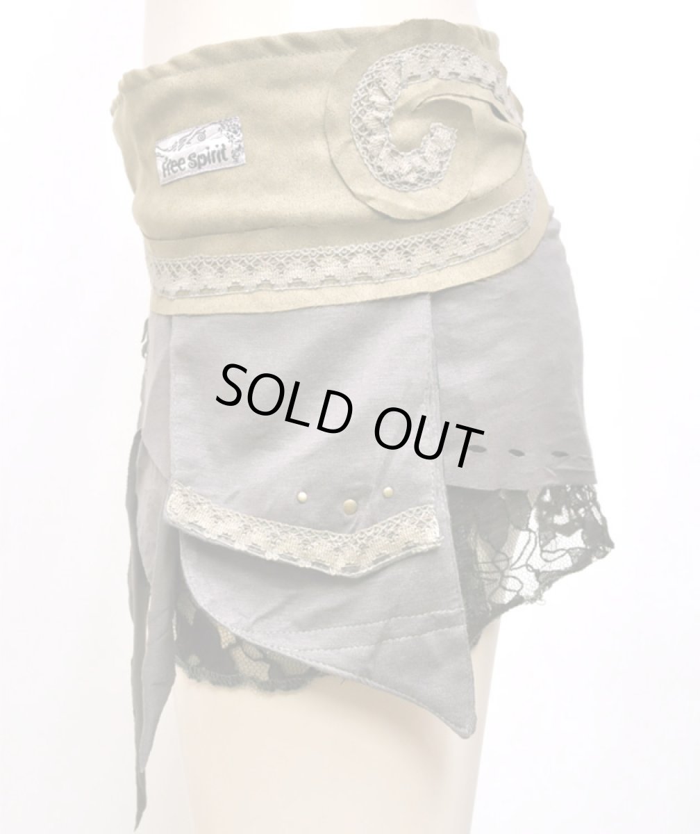 画像2: FREE SPIRIT レディース・スカート「Fairly Skirt / サンド×グレー×オリーブ」 (2)