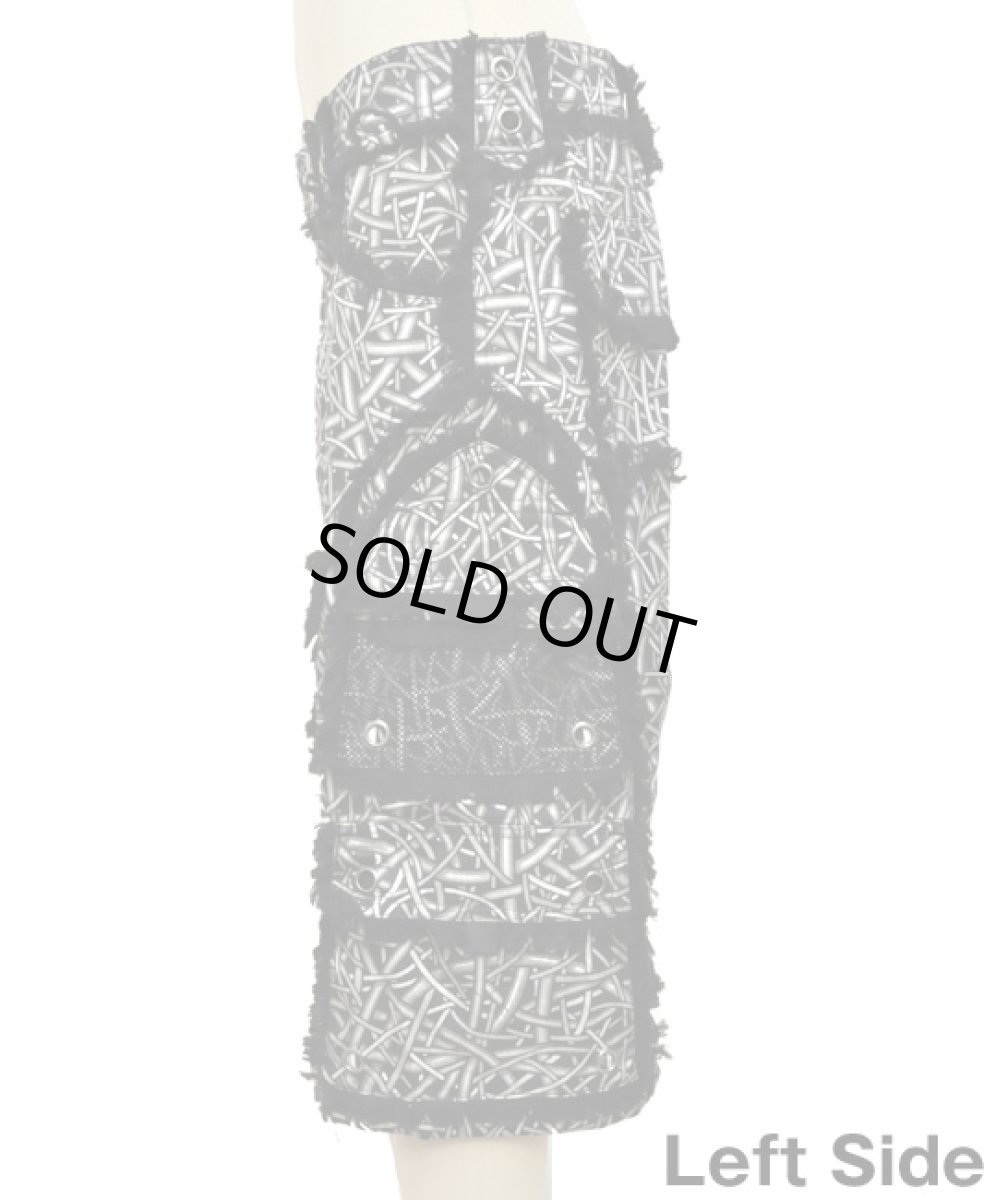 画像2: SPACE TRIBEメンズ・3/4パンツ「Fluffy Shorts / Hard Wired」 (2)