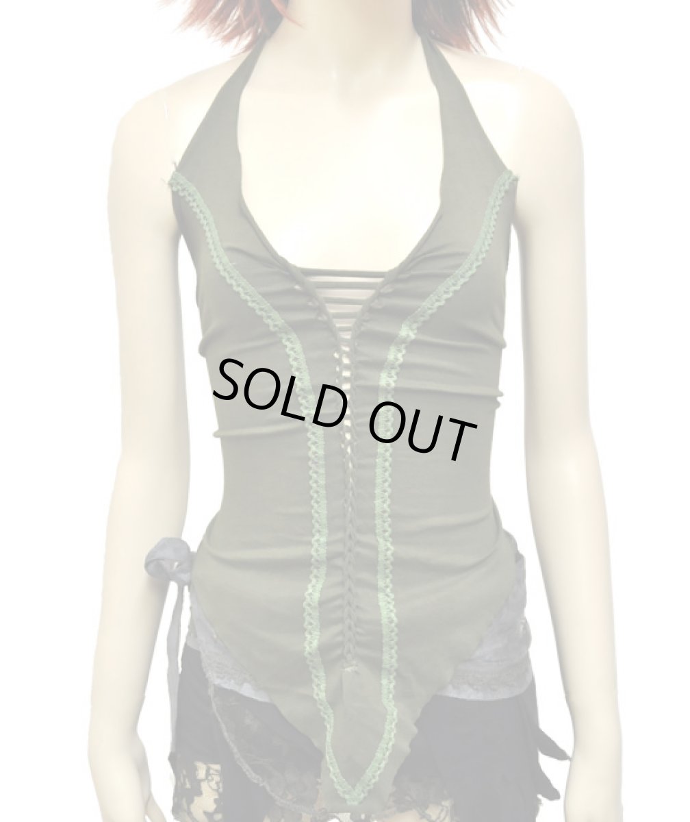 画像4: FREE SPIRIT レディース・キャミソール「POPPY / グリーン」 (4)