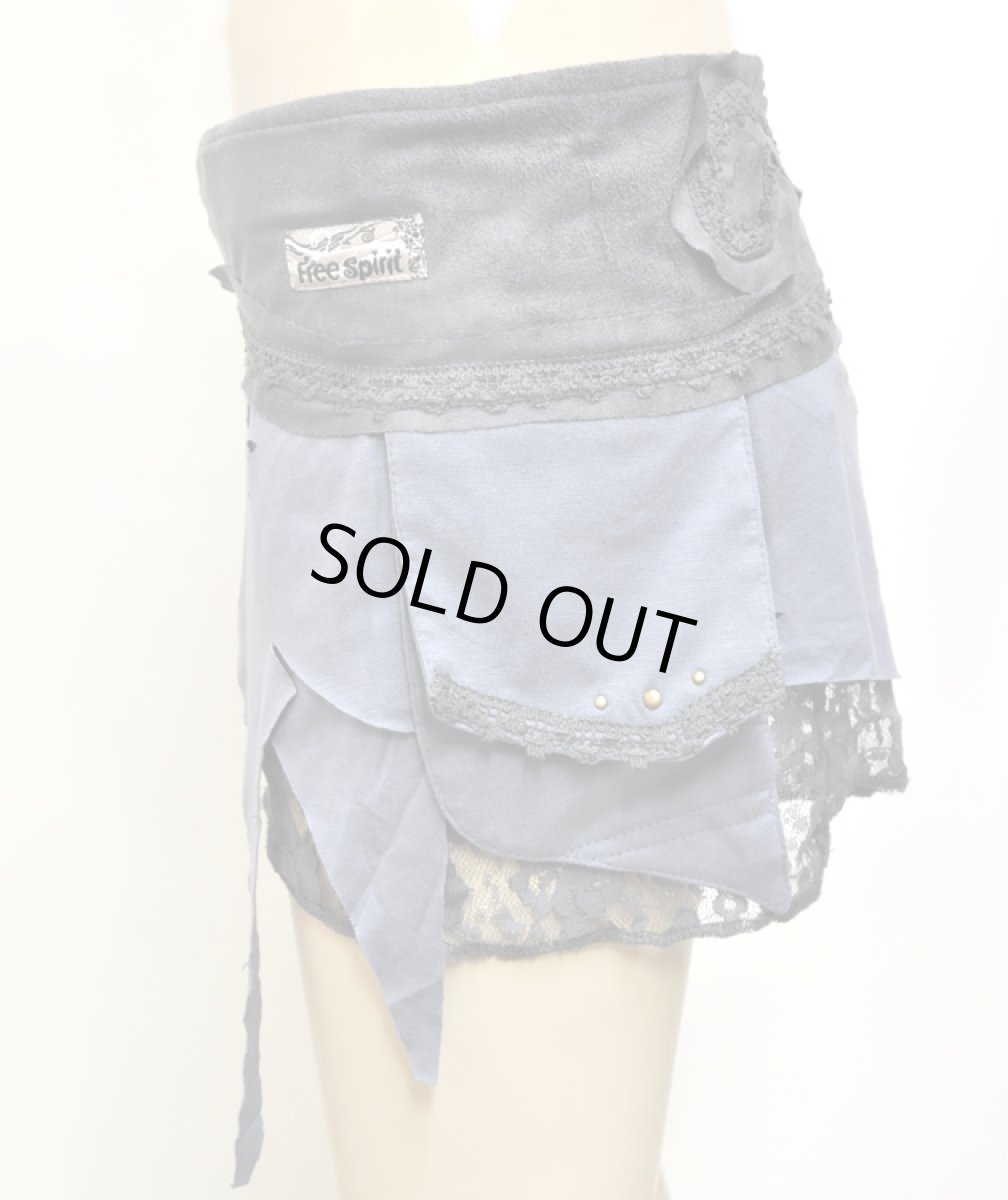 画像3: FREE SPIRIT レディース・スカート「Fairly Skirt / グレー×スレート」 (3)