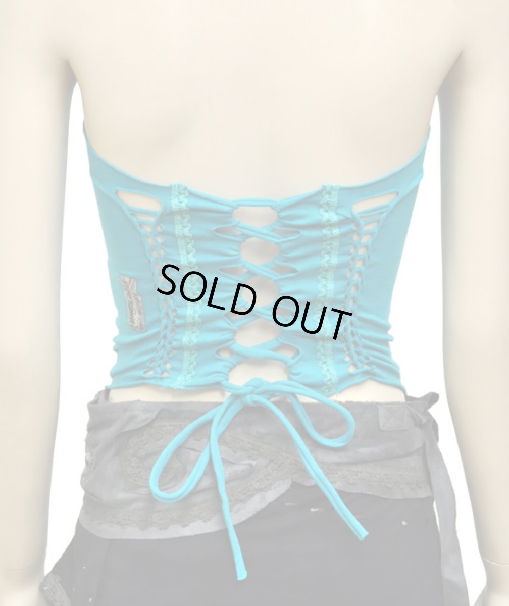 画像2: FREE SPIRIT レディース・キャミソール「POPPY / ターコイズブルー」 (2)