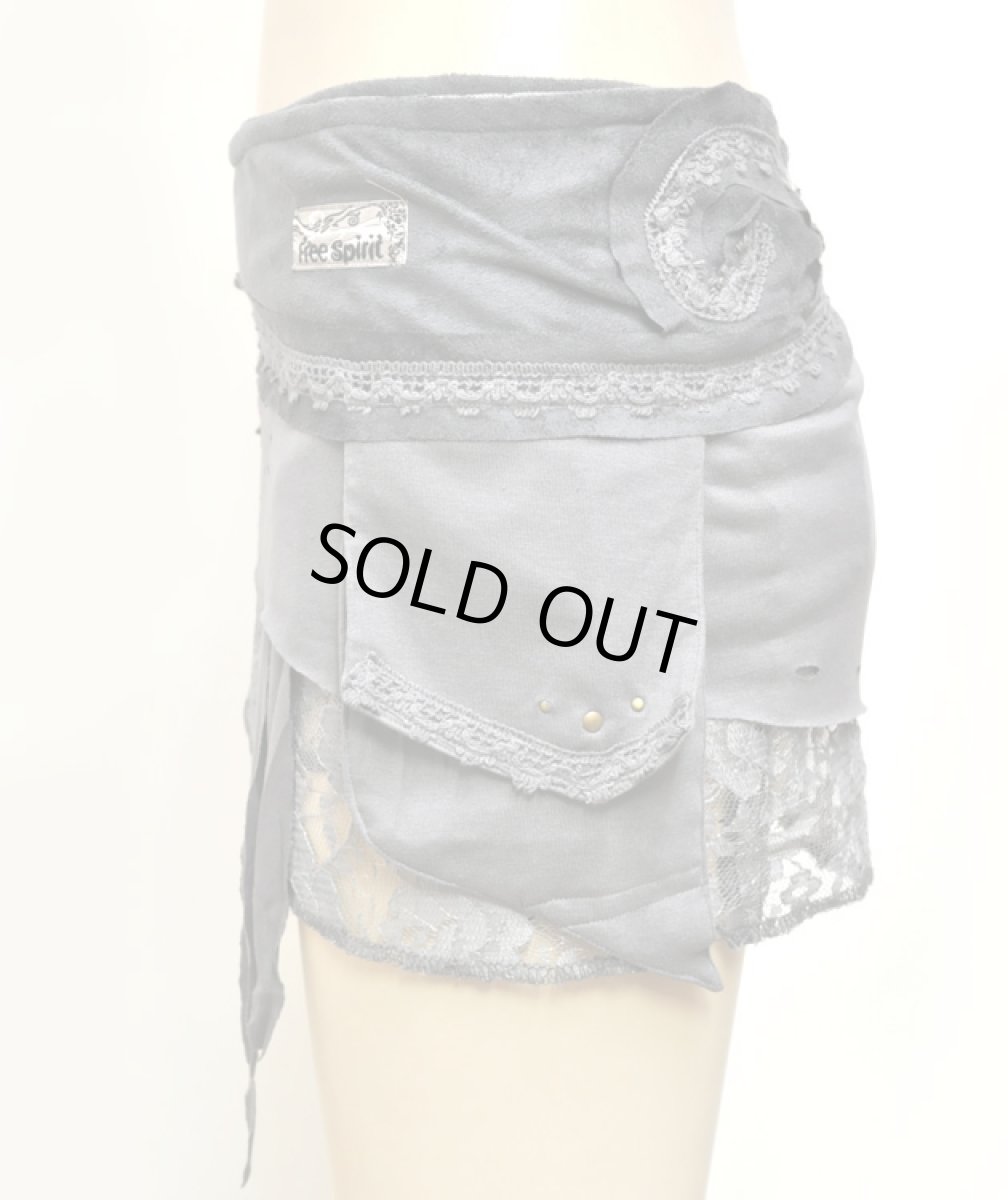 画像2: FREE SPIRIT レディース・スカート「Fairly Skirt / グレー×シルバーグレー」 (2)