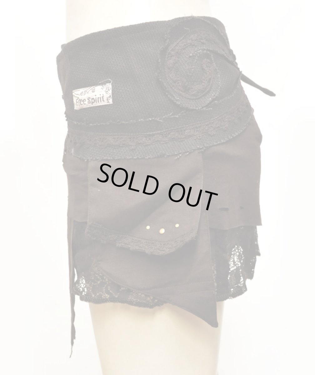 画像2: FREE SPIRIT レディース・スカート「Fairly Skirt / ダークブラウン×ブラウン」 (2)