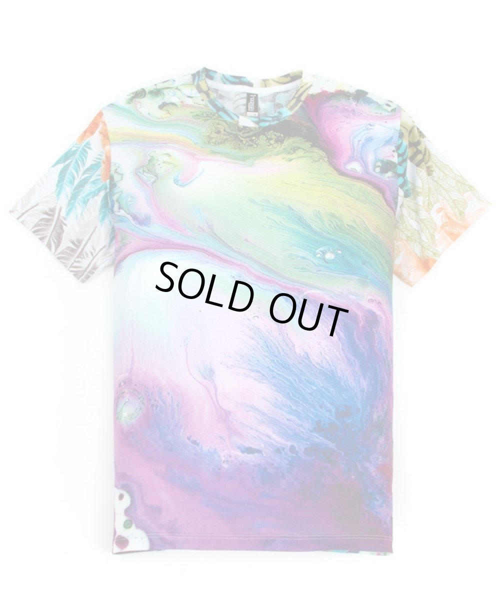 画像3: IMAGINARY FOUNDATION メンズ・パターンクラッシュTシャツ「Pigment Vs Feather」 (3)