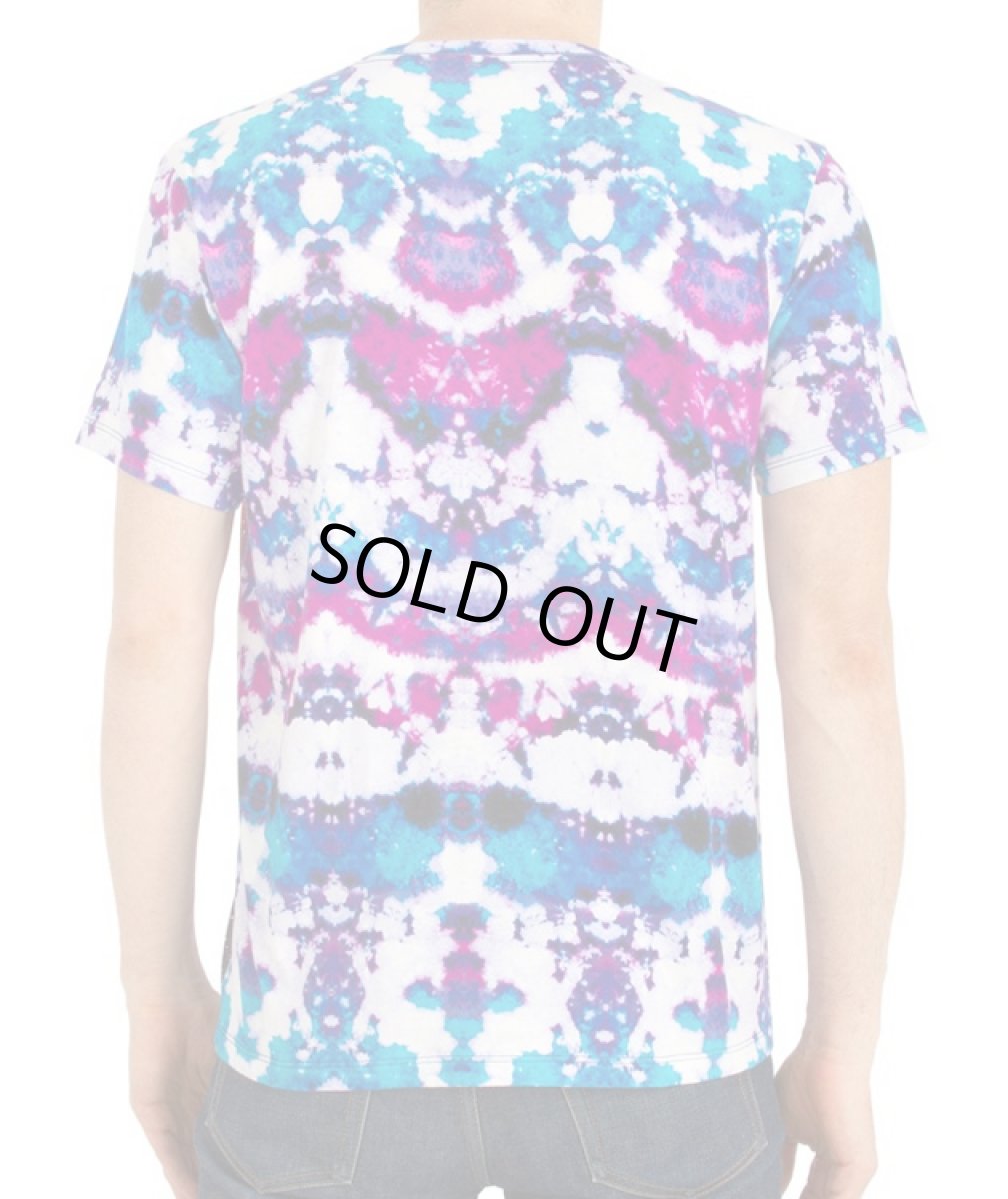 画像2: IMAGINARY FOUNDATION メンズ・パターンクラッシュTシャツ「Space Vs Tie Dye」 (2)