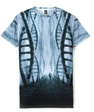 画像3: IMAGINARY FOUNDATION メンズ・サブリメイションTシャツ「DNA Forest」 (3)